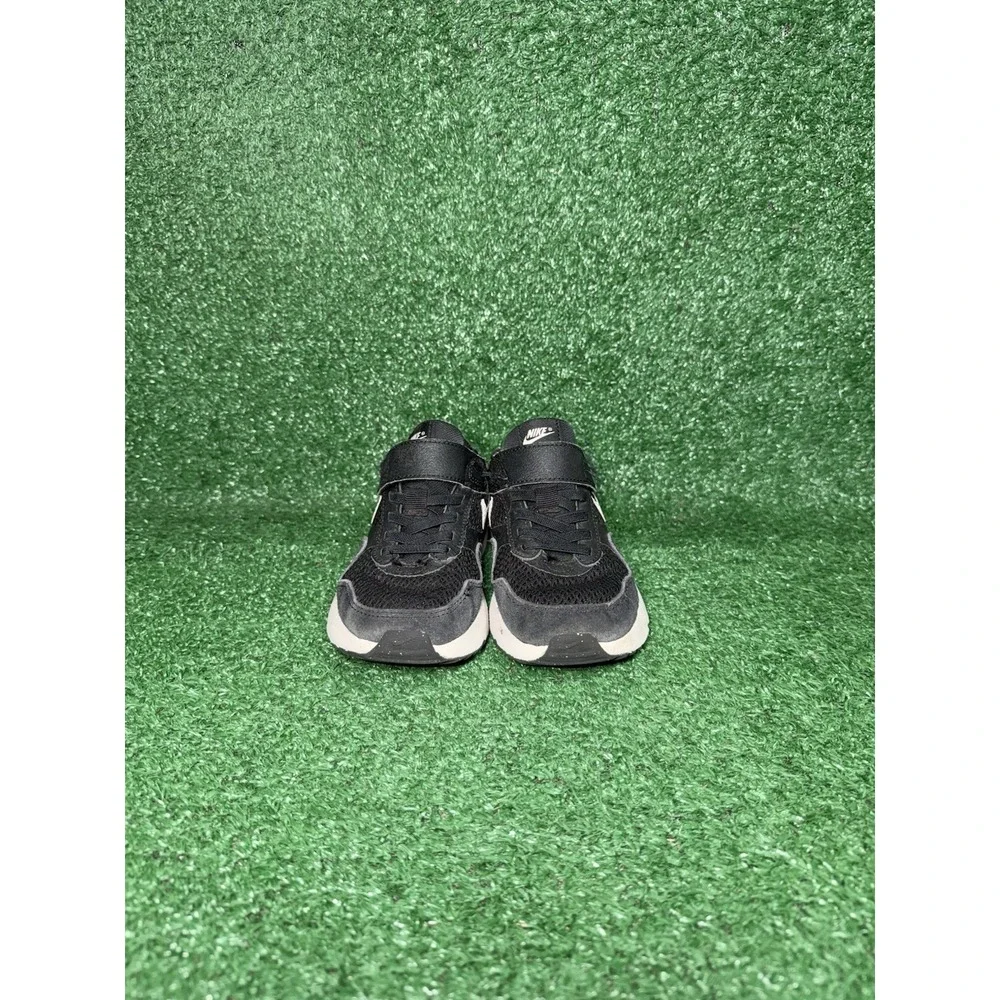 Nike Air Max System Toddler Kids Size 12C Black White‎ Running Shoes Sneakers